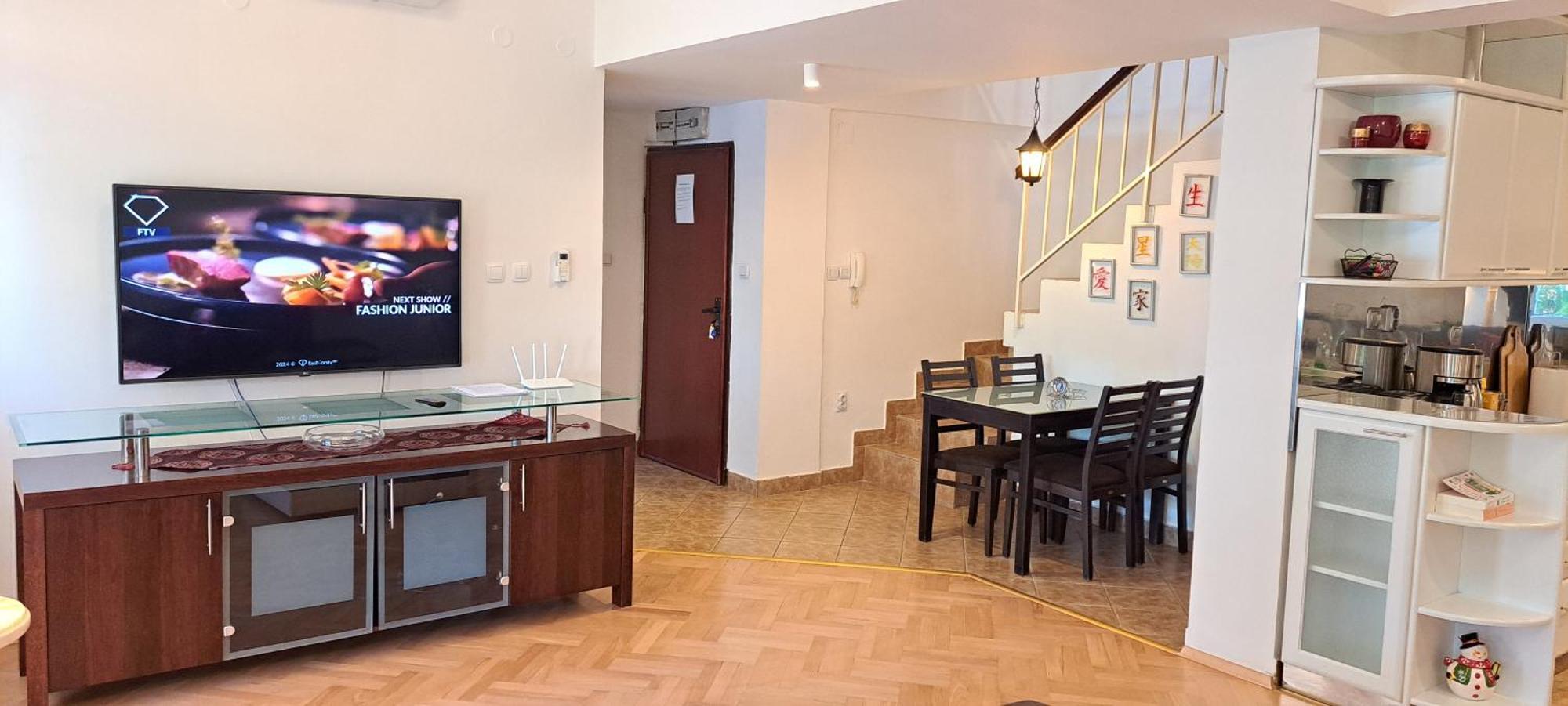 Central Skopje Duplex Apartment Eksteriør billede