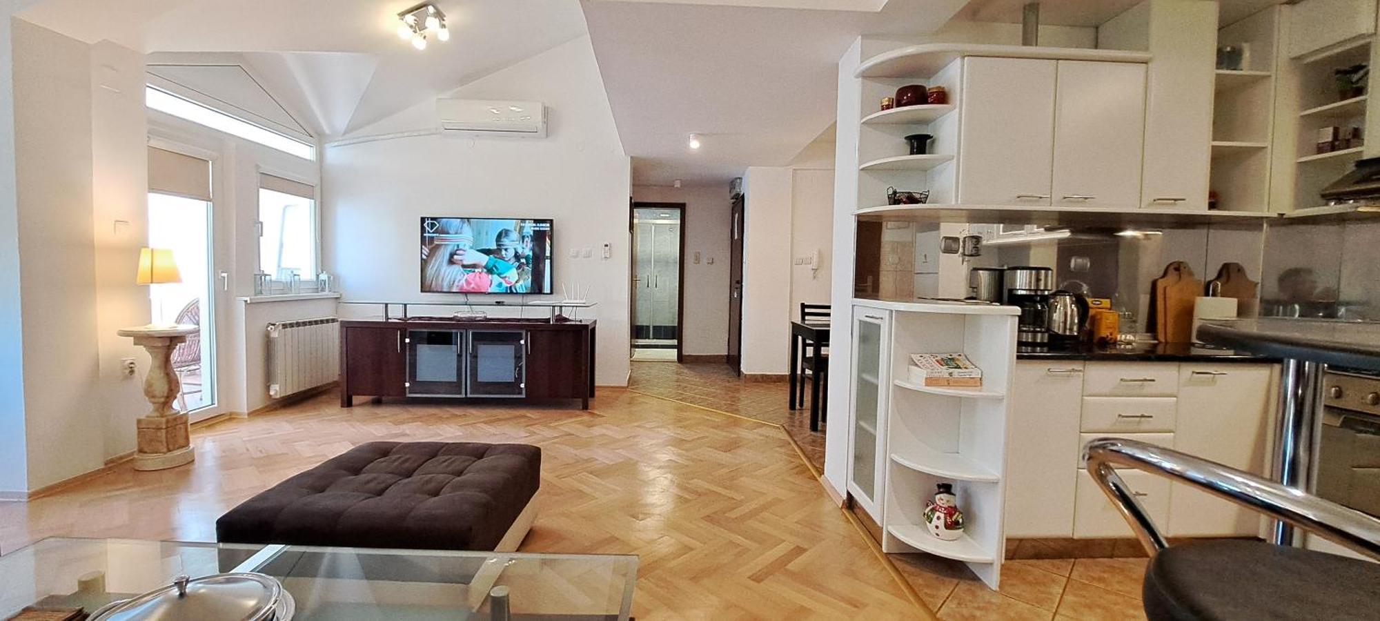 Central Skopje Duplex Apartment Eksteriør billede