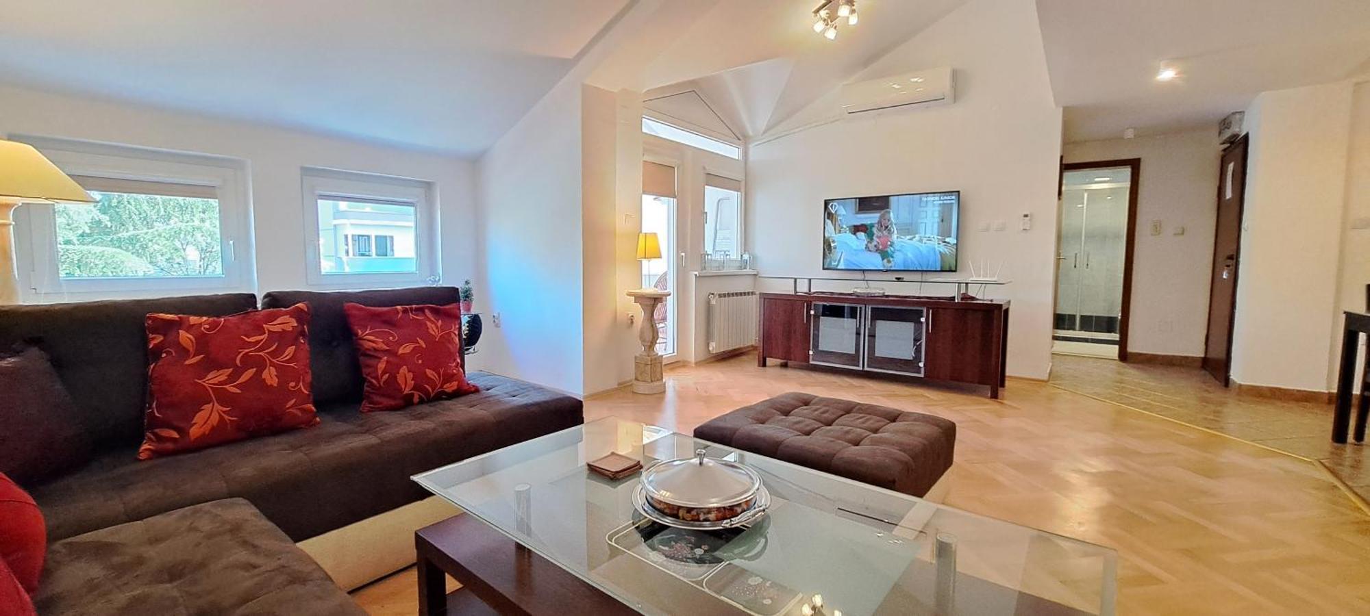 Central Skopje Duplex Apartment Eksteriør billede