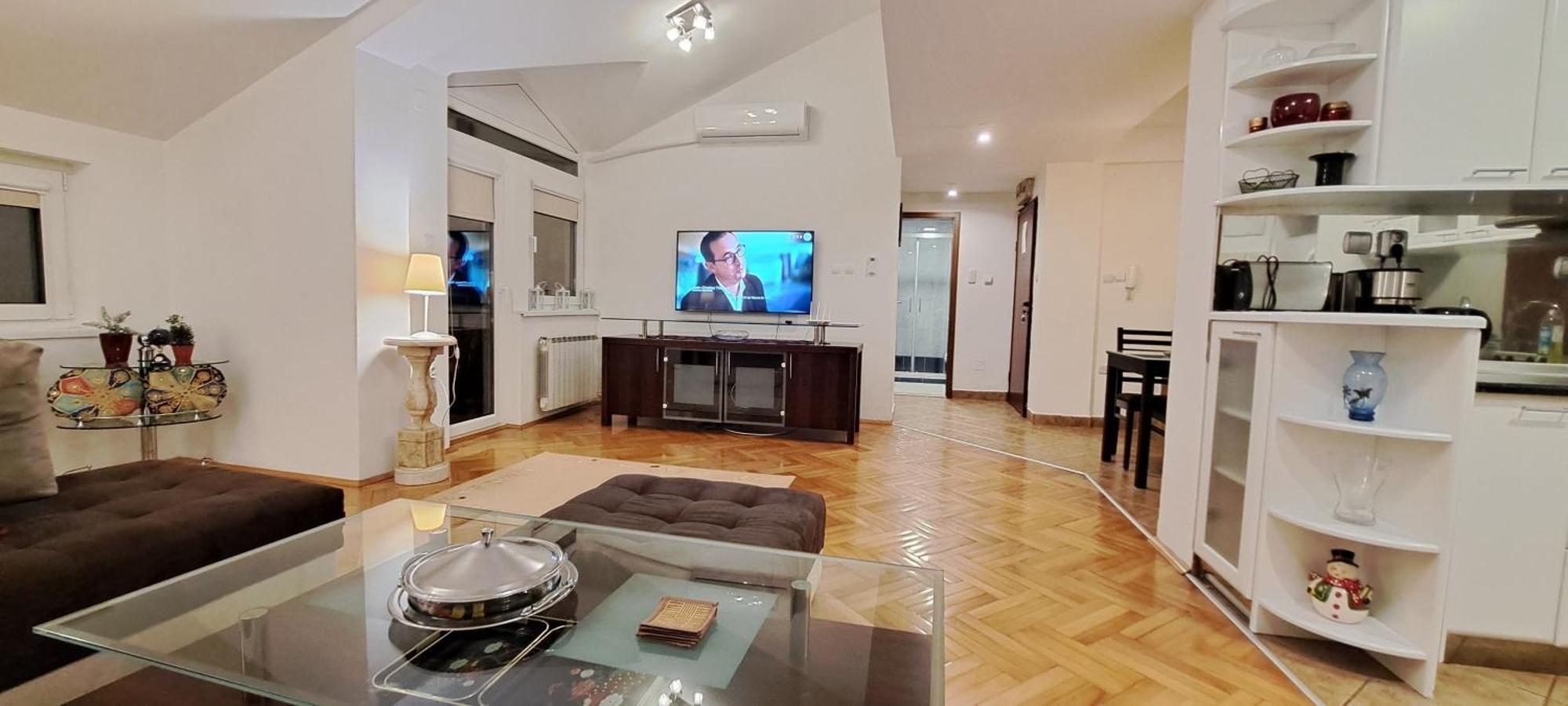 Central Skopje Duplex Apartment Eksteriør billede